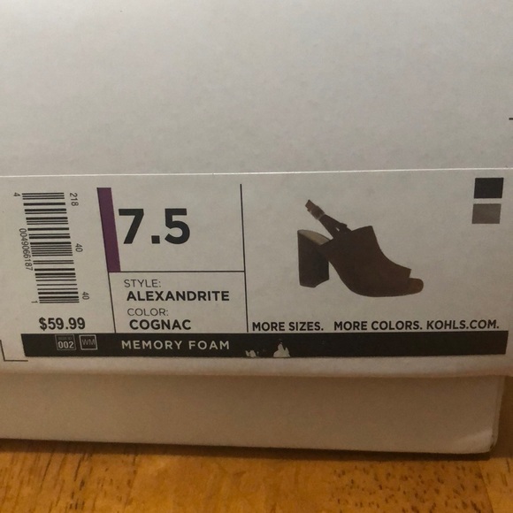 LC Lauren Conrad Alexandrite Heeled Mule Sandal - Picture 6 of 6